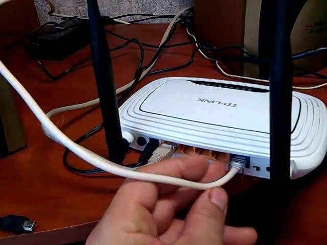 Как подключить роутер wifi (TP-LINK) к компьютеру