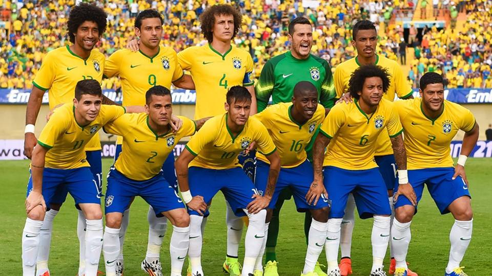 Бразилия терма жамоаси футболчиларидан стол футболи