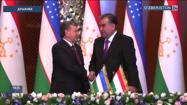 Исторический визит Президента Узбекистана в Таджикистан (09.03.2018)
