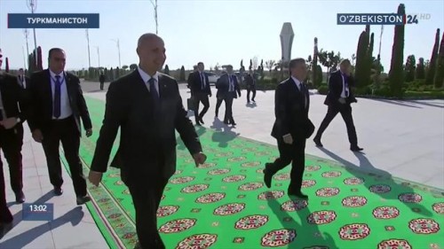 Shavkat Mirziyoyev Turkmanistonga tashrif buyurdi (24.08.2018)