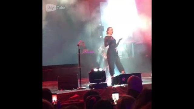 INNA Toshkentda konsert berdi (Mobil video)