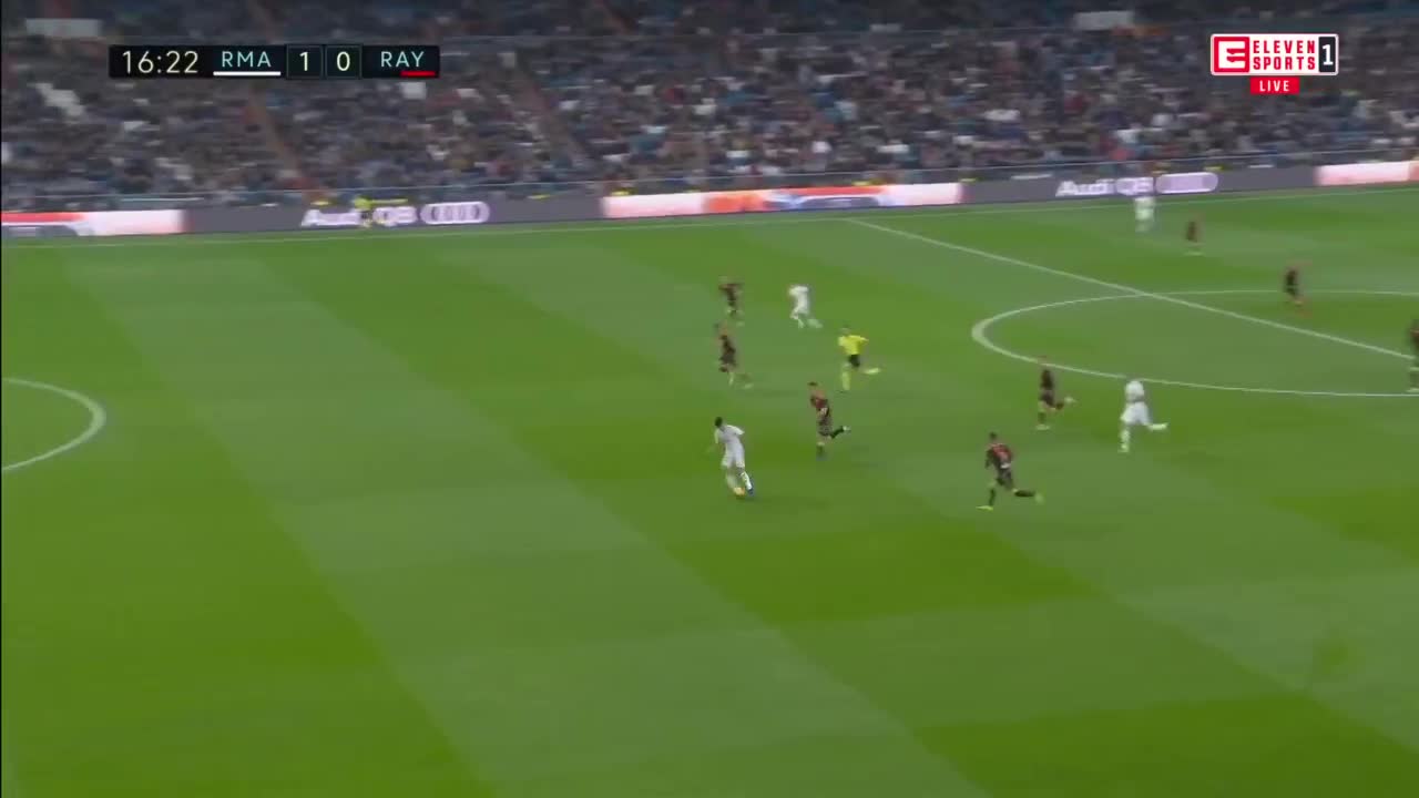 La Liga 2018/19 Real Madrid-Rayo Vallecano 1-0 Highlights