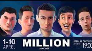 MILLION JAMOASI KONSERT DASTURI 2019 youtube