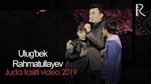 Ulug'bek Rahmatullayev Konsertidan juda tasirli video 2019 youtube